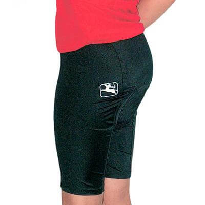 Youth Solid Short by Giordana Cycling, BLACK, Made in Italy