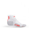 FR-C Low Socks by Giordana Cycling, WHITE/RED, Made in Italy
