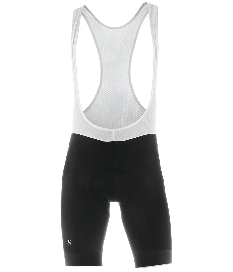 Men's SilverLine Bib Shorts by Giordana Cycling, BLACK/BLACK LEGBAND, Made in Italy