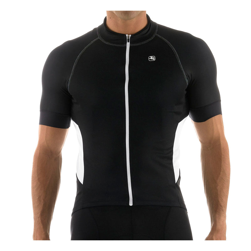 Men's Laser Jersey by Giordana Cycling, BLACK, Made in Italy