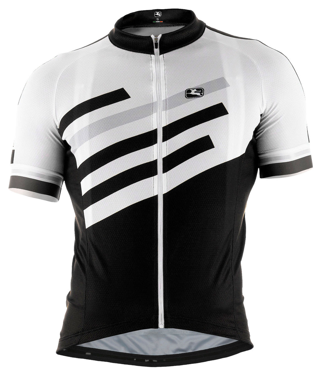 Men's SilverLine Jersey by Giordana Cycling, BLACK, Made in Italy