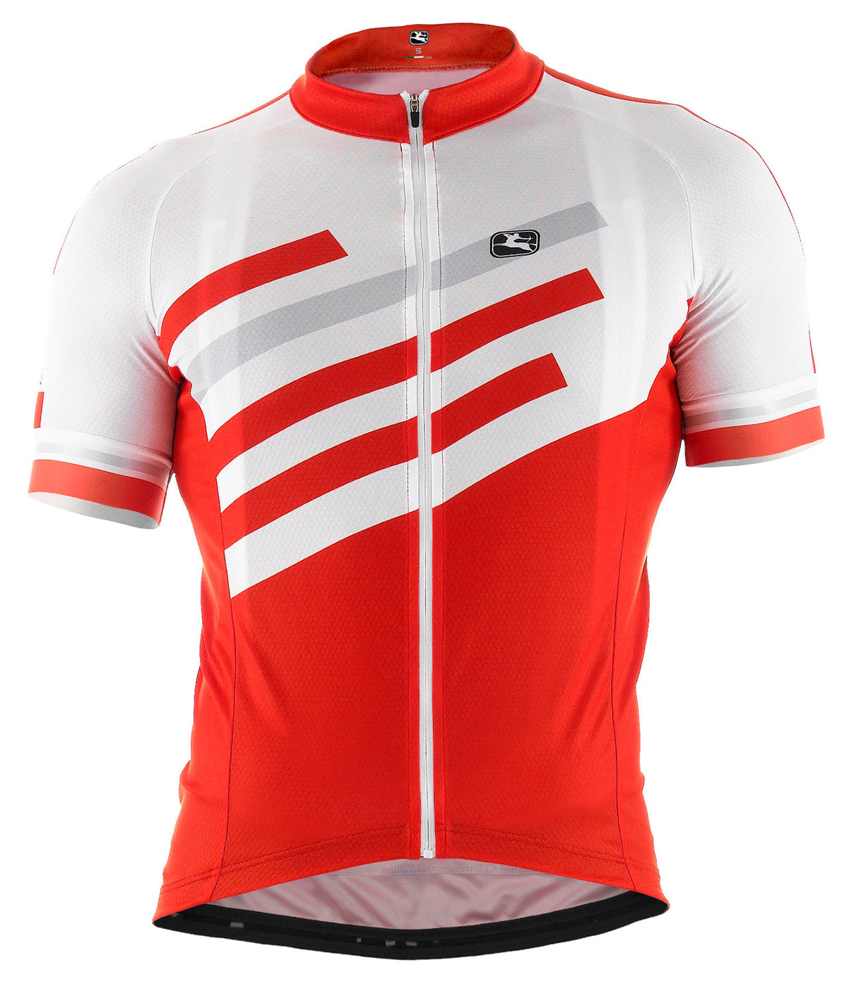 Men's SilverLine Jersey by Giordana Cycling, RED, Made in Italy