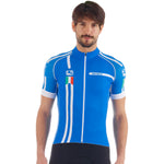 Men's Scatto Trade Squadra Jersey by Giordana Cycling, BLUE/ITALIA, Made in Italy