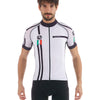 Men's Scatto Trade Squadra Jersey by Giordana Cycling, WHITE/ITALIA, Made in Italy
