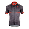 Men's Inox Vero Trade Jersey by Giordana Cycling, BLACK/RED, Made in Italy