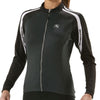 Women's SilverLine Long Sleeve Jersey by Giordana Cycling, BLACK, Made in Italy