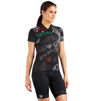 Women's Arts Amore Jersey by Giordana Cycling, BLACK, Made in Italy