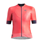 Women's FR-C Pro Jersey by Giordana Cycling, CORAL/NAVY, Made in Italy
