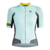 Women's NX-G Air Jersey - Aqua/Grey/Yellow by Giordana Cycling, AQUA/GREY/YELLOW, Made in Italy