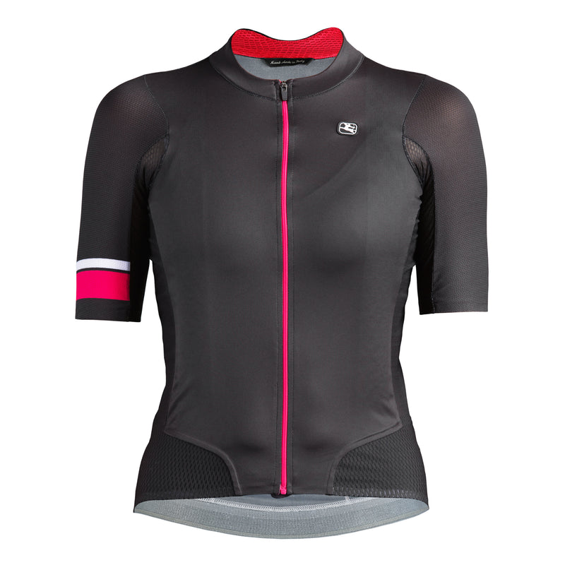 Women's NX-G Air Jersey - Black/Pink by Giordana Cycling, BLACK/PINK, Made in Italy