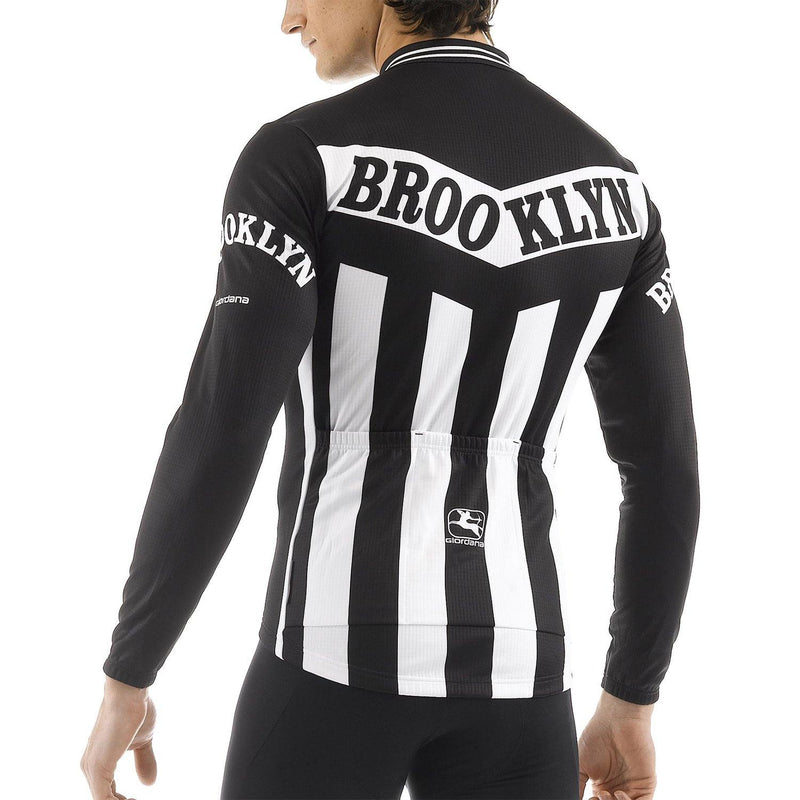 Men's Brooklyn Long Sleeve Jersey by Giordana Cycling, , Made in Italy