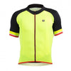 Men's SilverLine Jersey by Giordana Cycling, YELLOW, Made in Italy