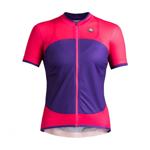 Women's SilverLine Jersey by Giordana Cycling, PINK/PURPLE, Made in Italy