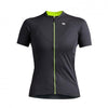 Women's Fusion Jersey by Giordana Cycling, BLACK, Made in Italy