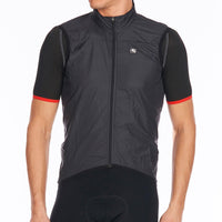 Zephyr Vest by Giordana Cycling, BLACK, Made in Italy
