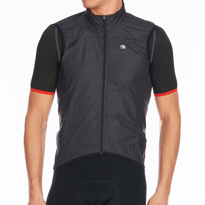 Zephyr Vest by Giordana Cycling, BLACK, Made in Italy