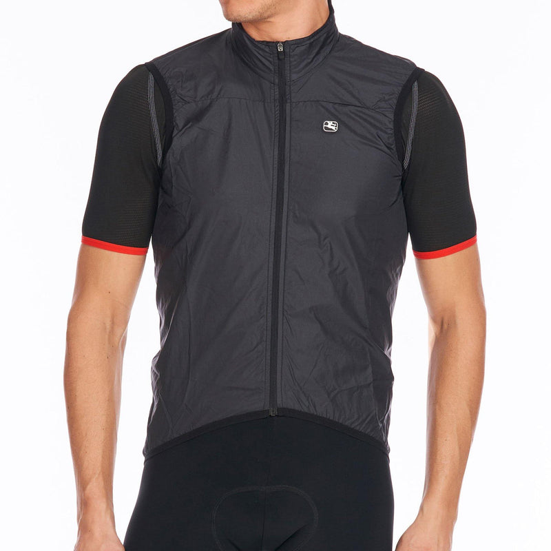 Zephyr Vest by Giordana Cycling, BLACK, Made in Italy