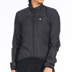Zephyr Jacket by Giordana Cycling, BLACK, Made in Italy