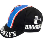Team Brooklyn Traditional Cap by Giordana Cycling, Black, Made in Italy