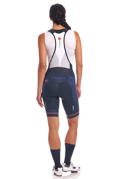 Women's Moda FR-C Pro Bib Short by Giordana Cycling, , Made in Italy