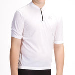 Youth Strada Solid Junior Jersey by Giordana Cycling, WHITE, Made in Italy