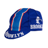 Team Brooklyn Traditional Cap by Giordana Cycling, Blue, Made in Italy