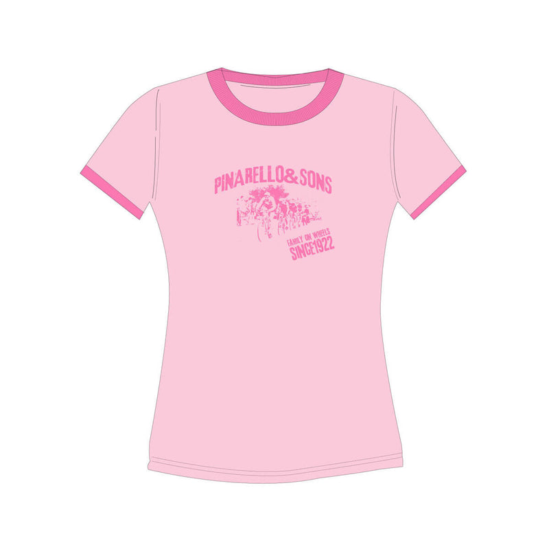 Women's Pinarello and Sons T-Shirt by Giordana Cycling, , Made in Italy