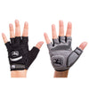 Women's Strada Gel Gloves by Giordana Cycling, BLACK, Made in Italy