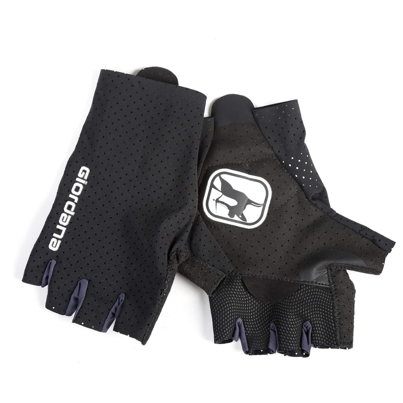 FR-C Pro Aero Lyte Gloves by Giordana Cycling, BLACK, Made in Italy