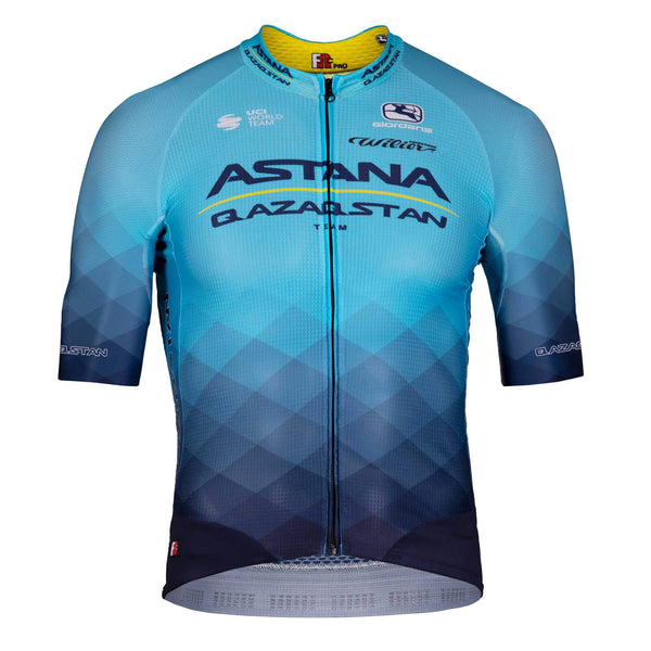 Giordana Cycling Men s Astana Qazaqstan FR C Pro Jersey 2023