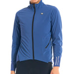 Women's AV Extreme Lyte Winter Jacket by Giordana Cycling, AVIO BLUE, Made in Italy