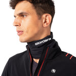 Thermal Neck Gaiter by Giordana Cycling, BLACK, Made in Italy
