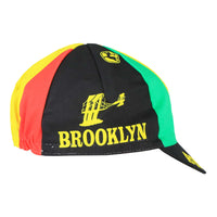 Team Brooklyn Rasta Cap by Giordana Cycling, , Made in Italy