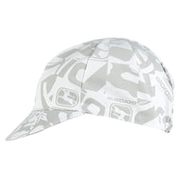 Camo Cap by Giordana Cycling, WHITE, Made in Italy
