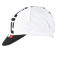 Giordana Logo Cotton Cap by Giordana Cycling, WHITE, Made in Italy