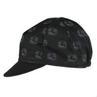 Sagittarius Cap by Giordana Cycling, BLACK, Made in Italy