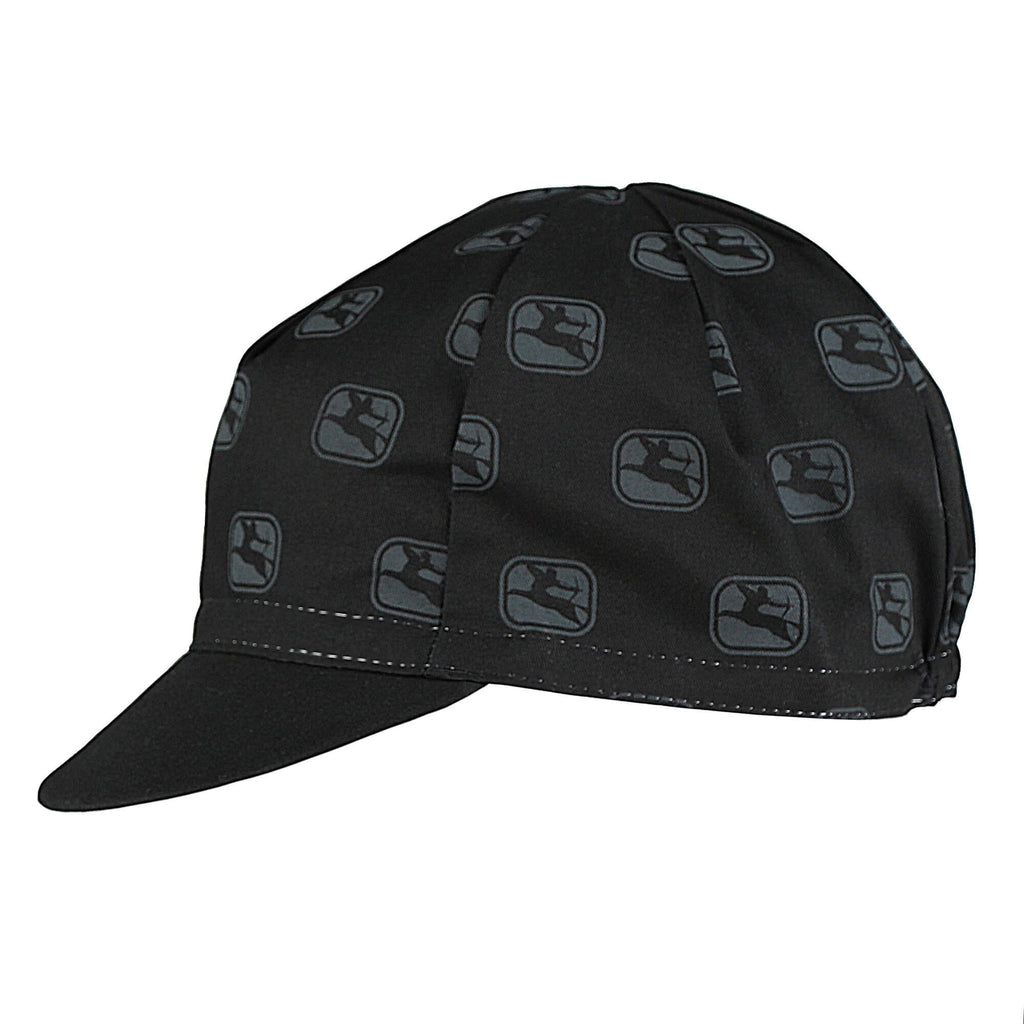 Sagittarius Cap by Giordana Cycling, Black, Made in Italy