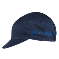 Solid Cap by Giordana Cycling, NAVY, Made in Italy