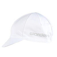 Solid Cap by Giordana Cycling, WHITE, Made in Italy