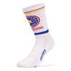 Estrella Jalisco FR-C Pro Tall Socks by Giordana Cycling, White, Made in Italy