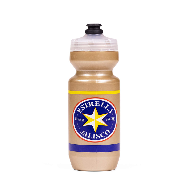 Estrella Jalisco Water Bottle by Giordana Cycling, GOLD, Made in Italy