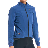 Women's FR-C Pro Lyte Winter Jacket by Giordana Cycling, AVIO BLUE, Made in Italy