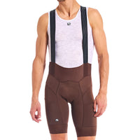 Men's FR-C Pro Cargo Bib Short by Giordana Cycling, CHOCOLATE, Made in Italy