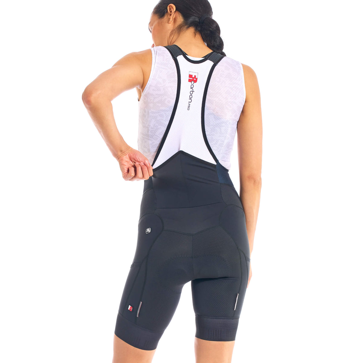 Women's FR-C Pro Cargo Bib Short by Giordana Cycling, , Made in Italy