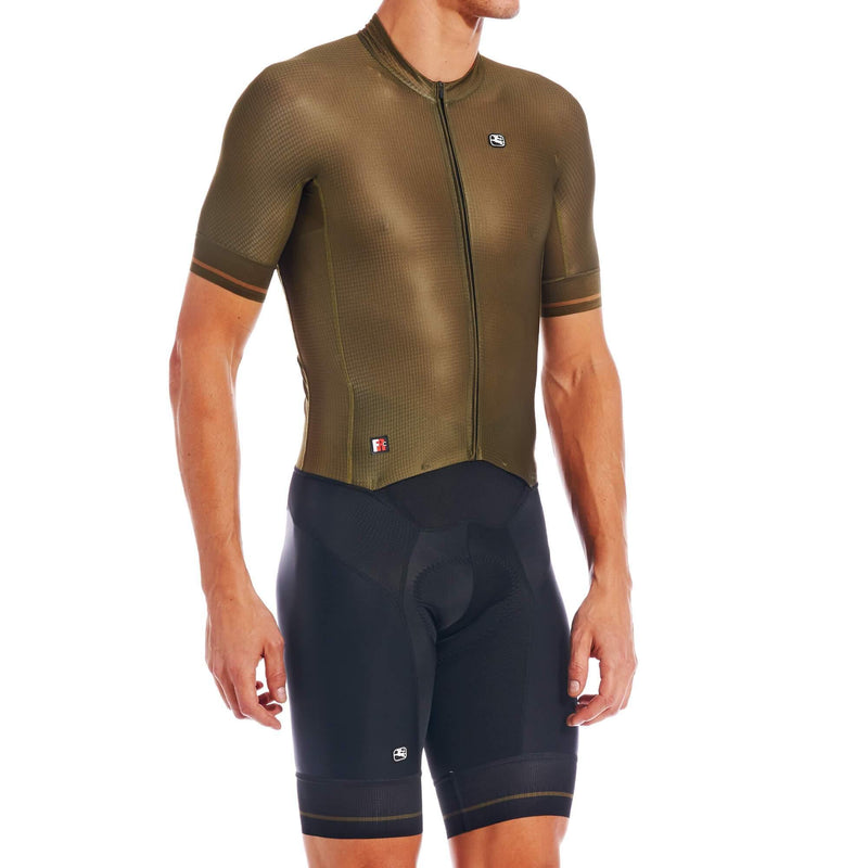 Men's FR-C Pro Doppio Suit by Giordana Cycling, OLIVE, Made in Italy