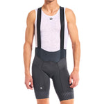 Men's Moda Stripes FR-C Pro Bib Short by Giordana Cycling, GREY, Made in Italy
