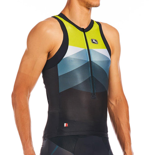 Men's FR-C Pro Tri Sleeveless Top by Giordana Cycling, , Made in Italy