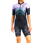 Women's FR-C Pro Tri Doppio Suit by Giordana Cycling, PURPLE, Made in Italy