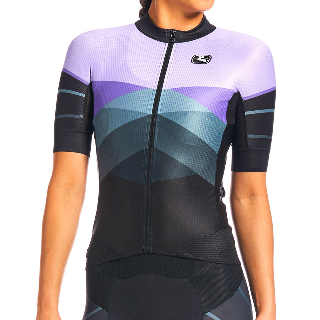 Women's FR-C Pro Tri Jersey by Giordana Cycling, PURPLE, Made in Italy