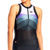Women's FR-C Pro Tri Sleeveless Top by Giordana Cycling, PURPLE, Made in Italy